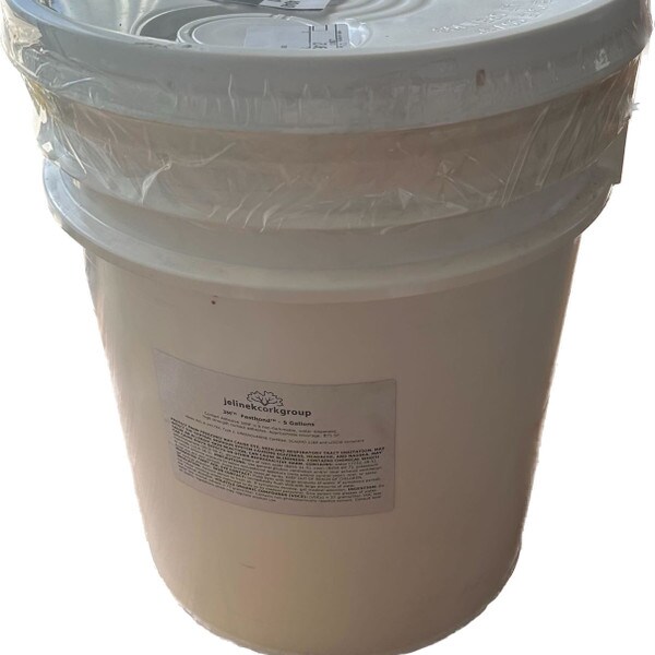 Large bucket of contact adhesive